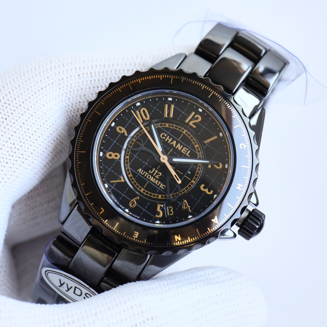Classic Watch 38mm Black / White - watch1777 - Image 3