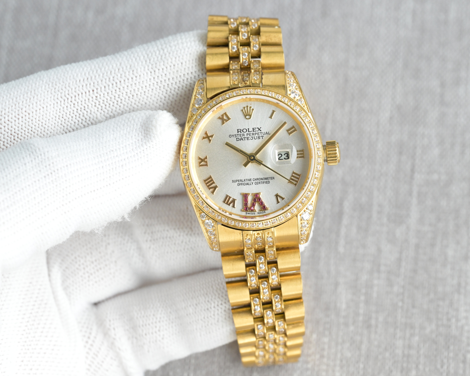 Rolex Datejust 31mm Silver - watch1778 - Image 3