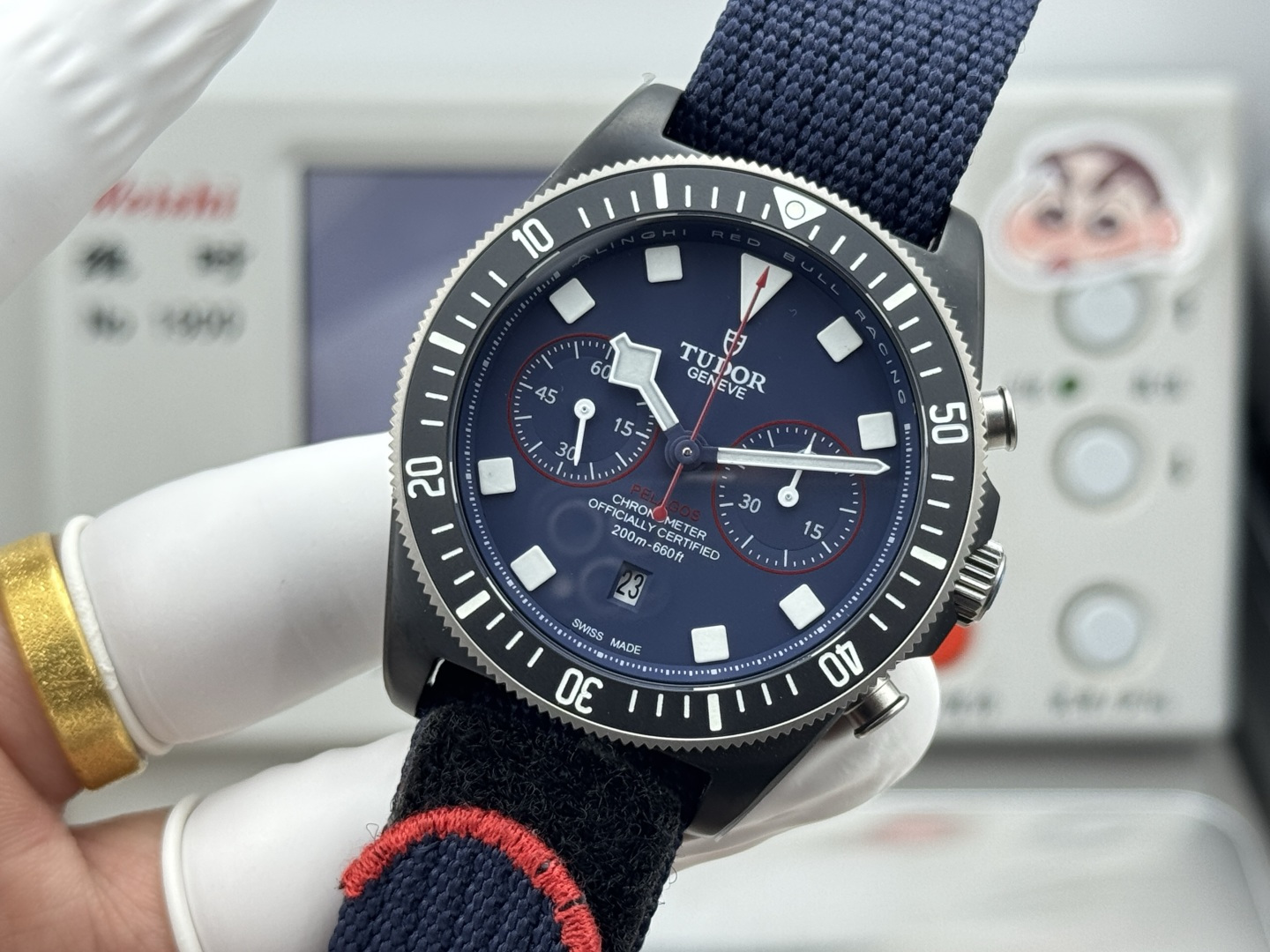 Tudor Watch 43mm Black / Blue - watch1804 - Image 3