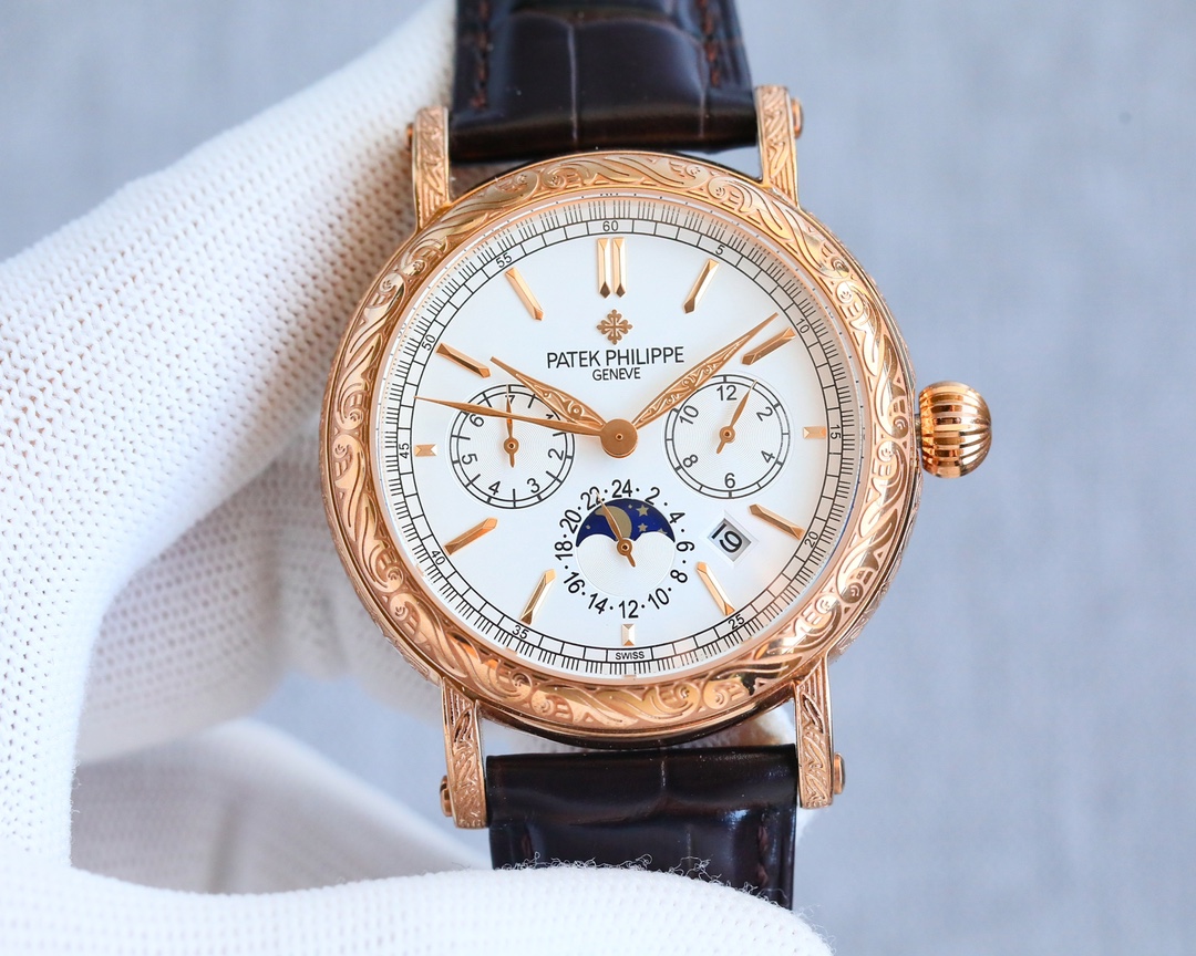 Patek Philippe Watch 42mm Silver - watch1841 - Image 3