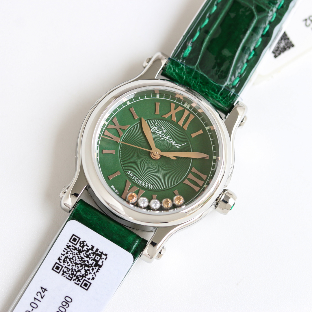 Classic Watch 30mm Green / Rose Gold - watch1842 - Image 3