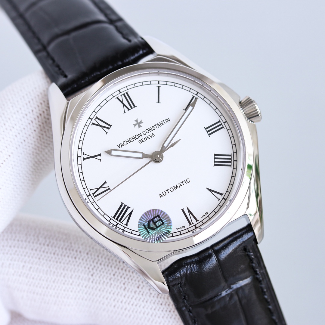 Vacheron Constantin Watch 40mm White / Rose Gold - watch1847 - Image 3