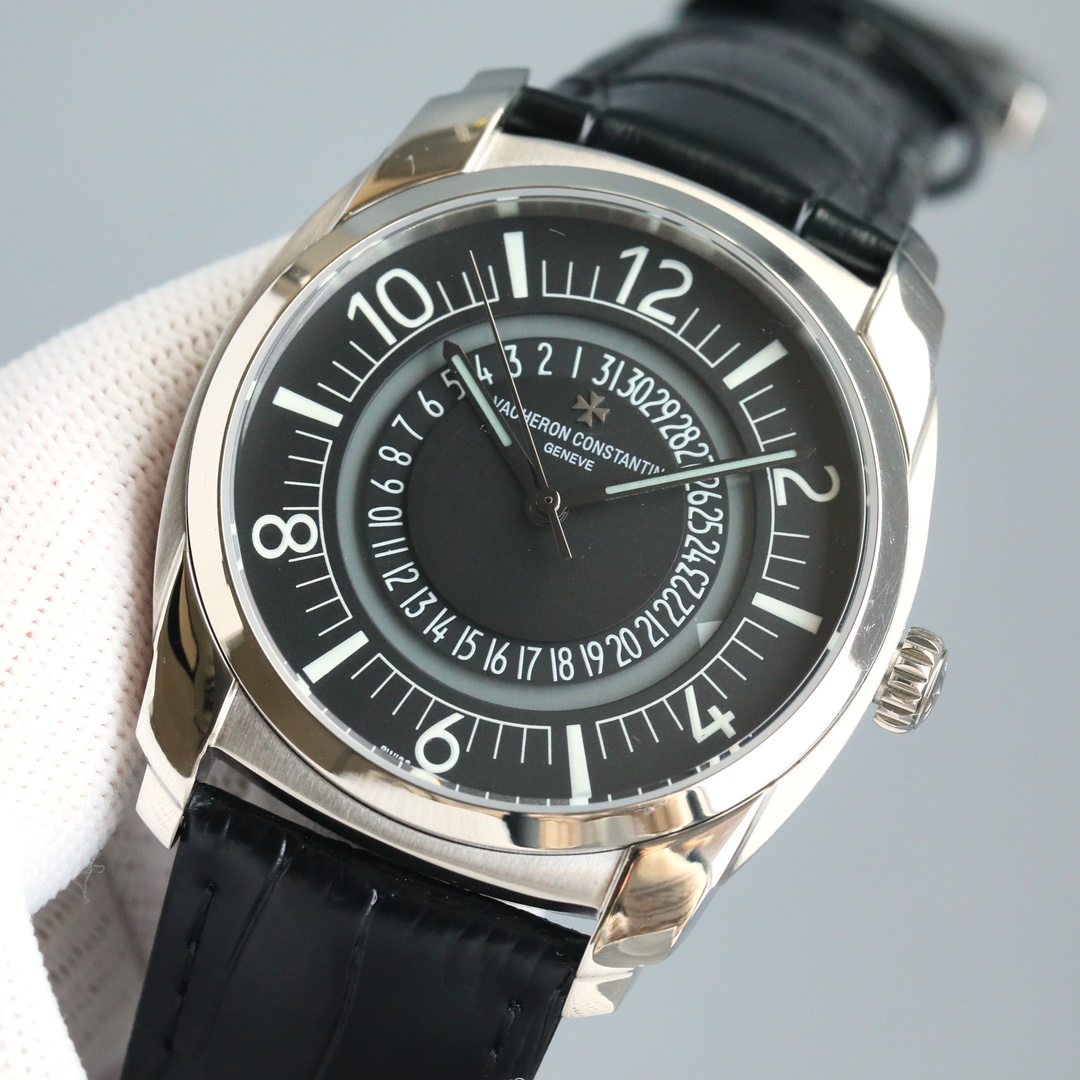 Vacheron Constantin Watch 41mm White / Rose Gold - watch1865 - Image 3