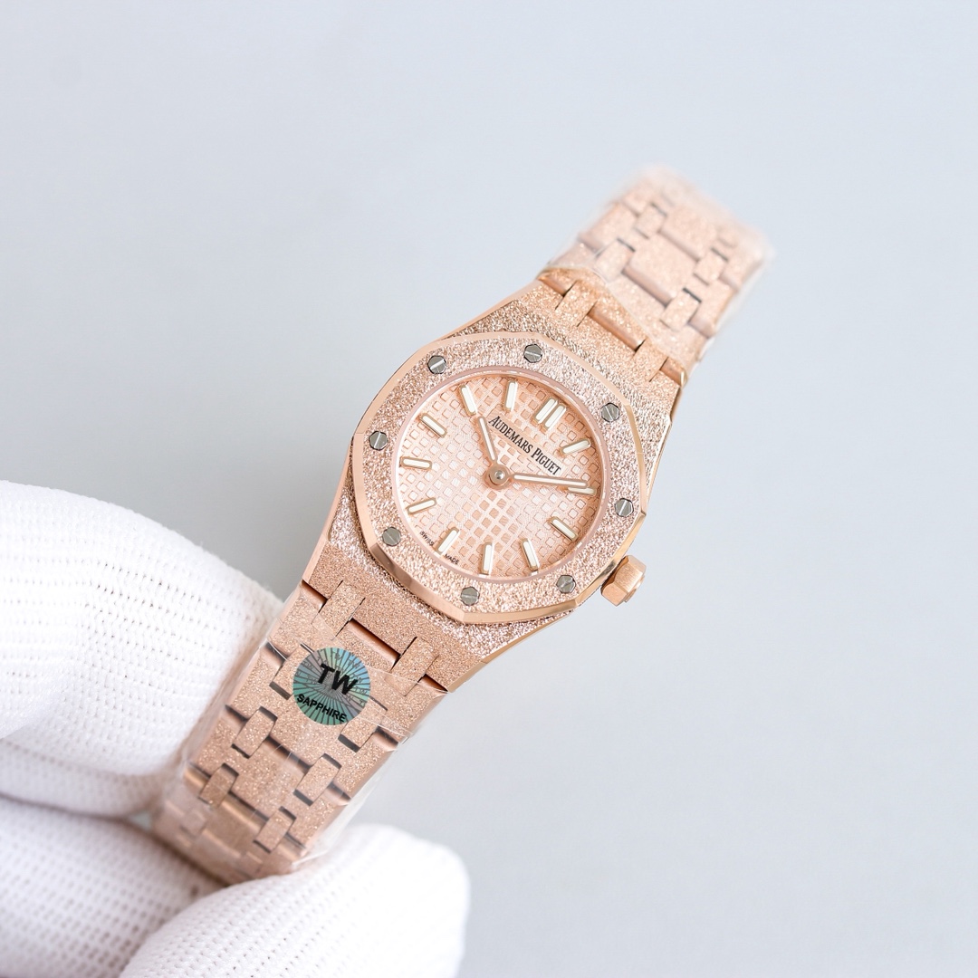 Audemars Piguet Royal Oak 20mm Gold / Rose Gold - watch1866 - Image 3