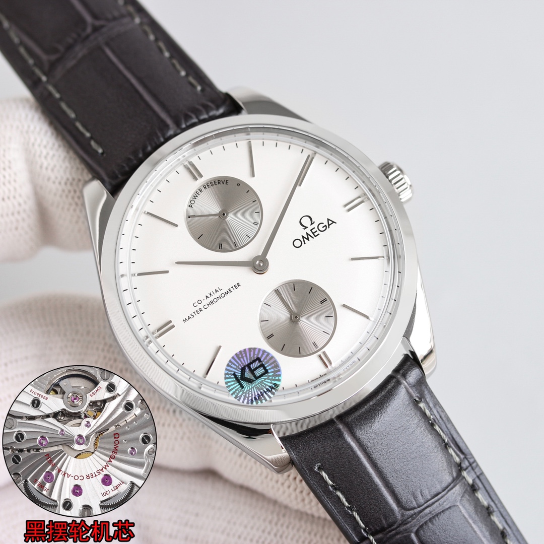 Classic Watch 40mm White / Blue - watch1873 - Image 3