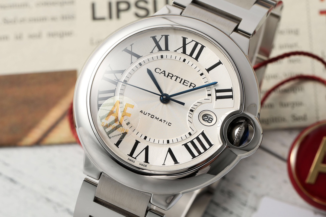 Cartier Ballon Bleu 42mm Silver - watch1893 - Image 3
