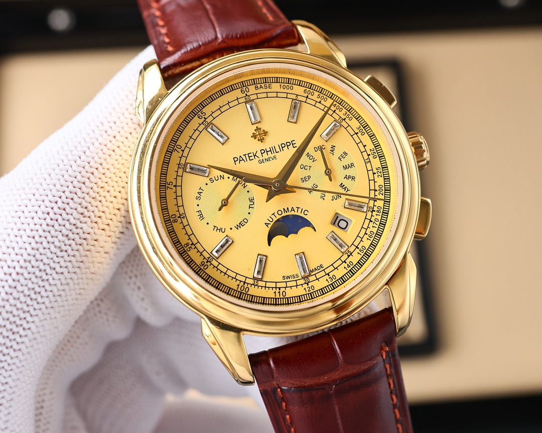 Patek Philippe Watch 42mm Silver - watch1932 - Image 3