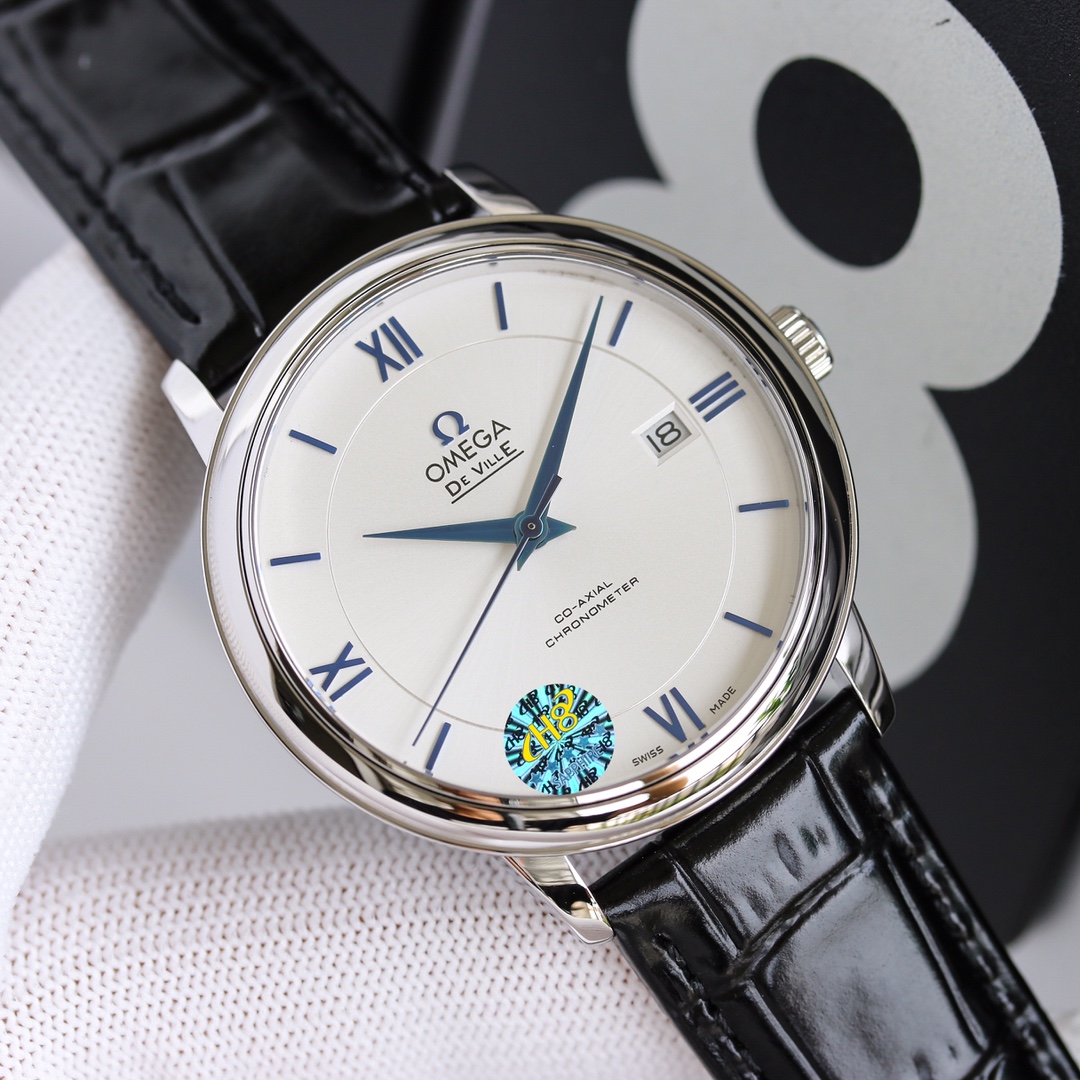 Omega De Ville 39.5mm White / Gold - watch1949 - Image 3