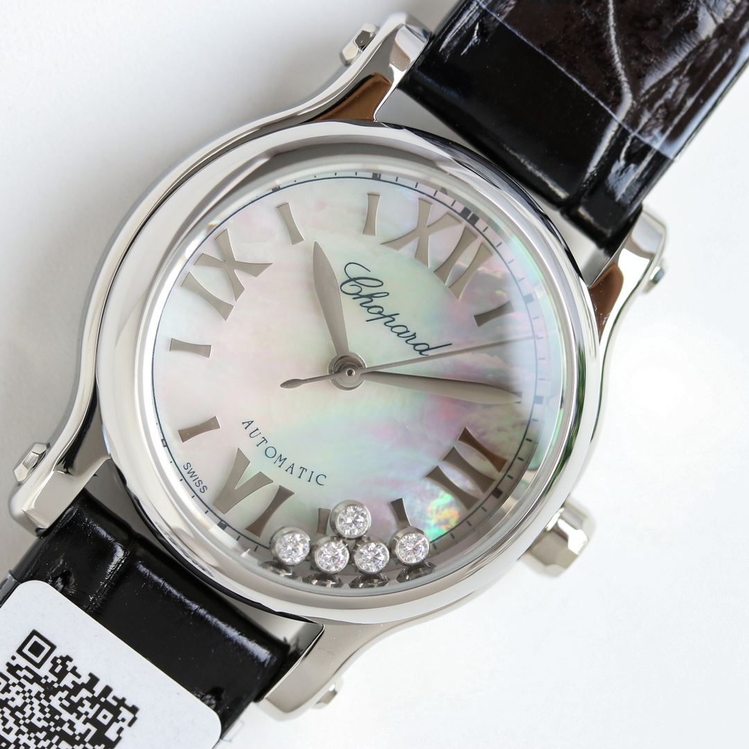 Classic Watch 30mm White / Rose Gold - watch2002 - Image 3