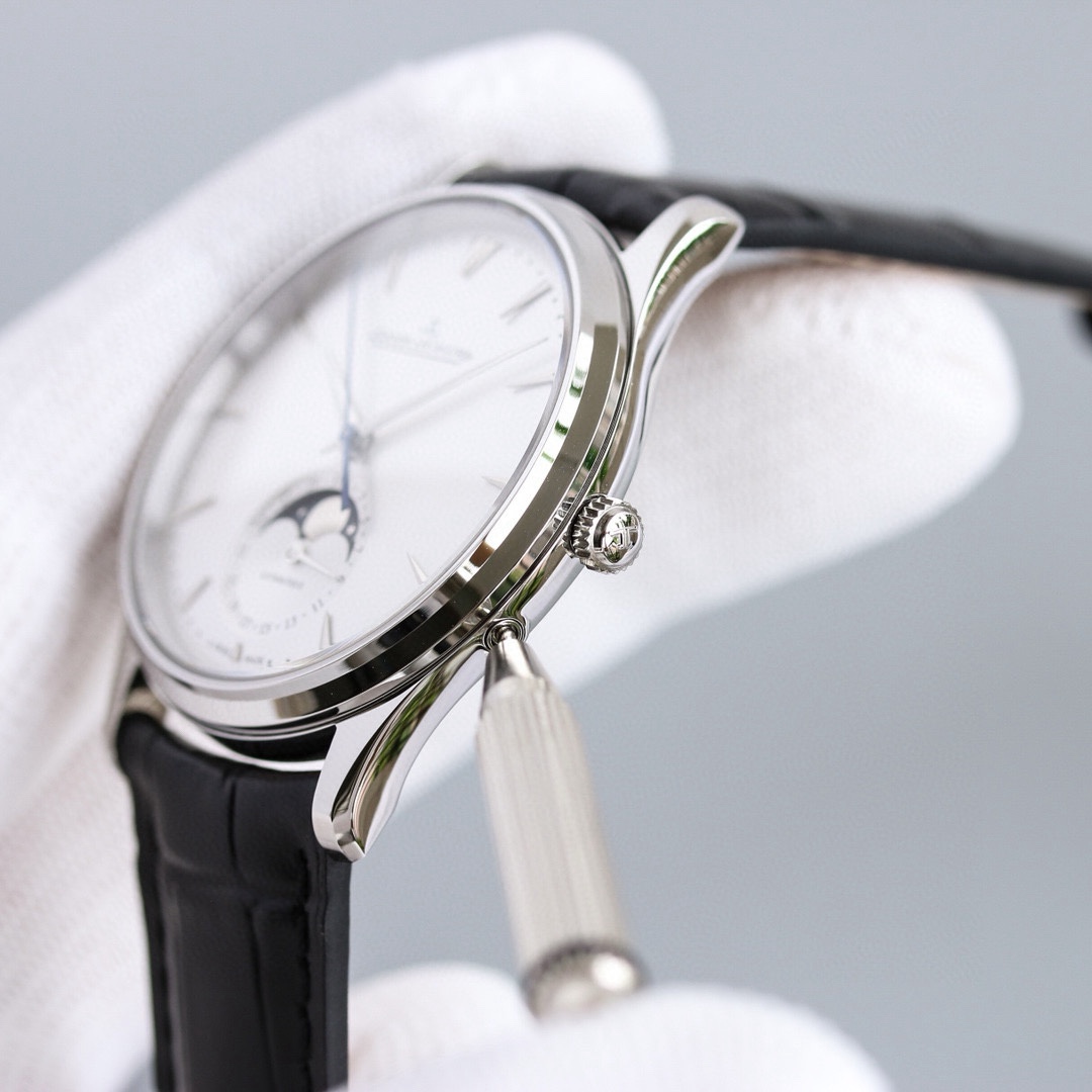 Jaeger-LeCoultre Watch 39mm White / Gold - watch2037 - Image 3