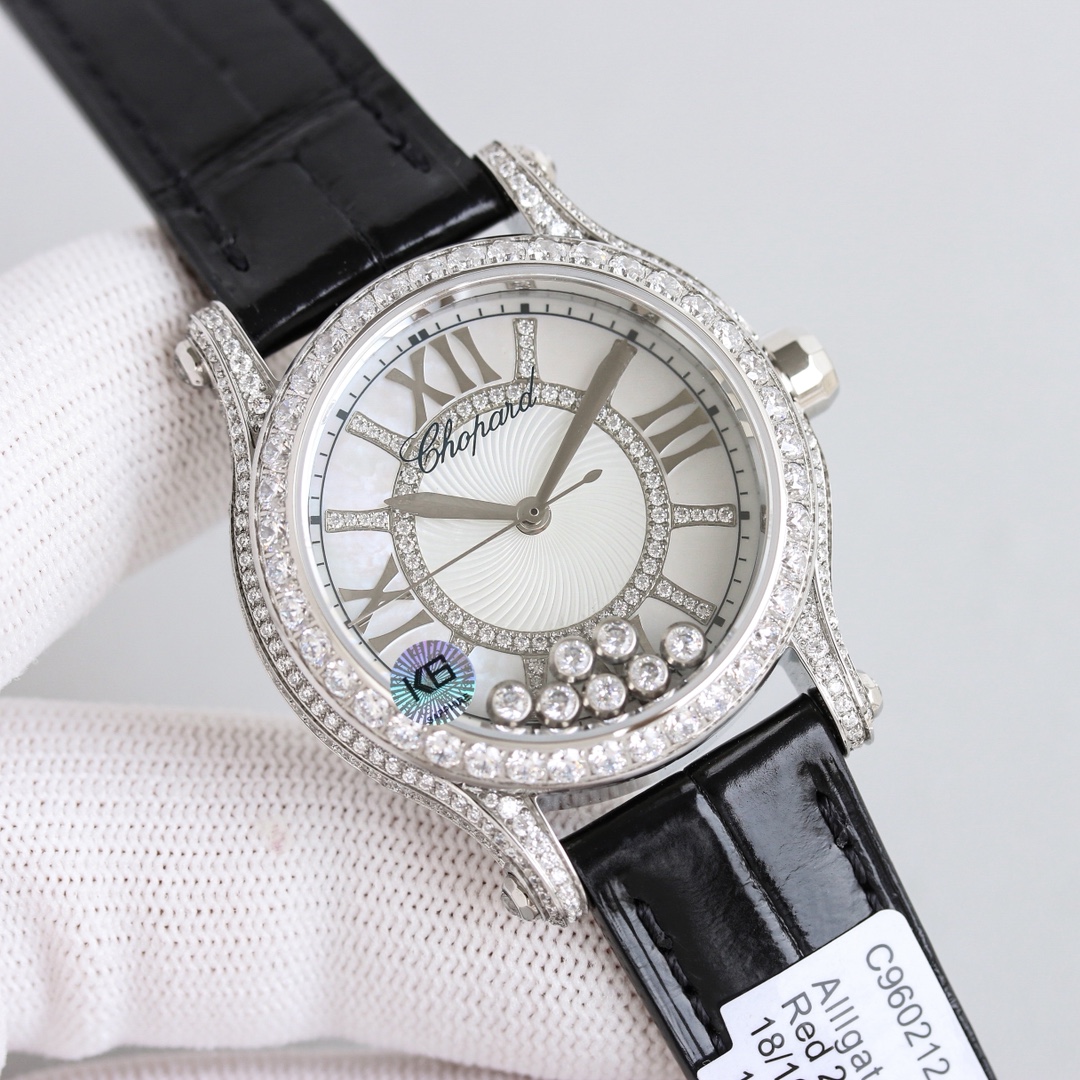 Classic Watch 36mm White / Rose Gold - watch2071 - Image 3