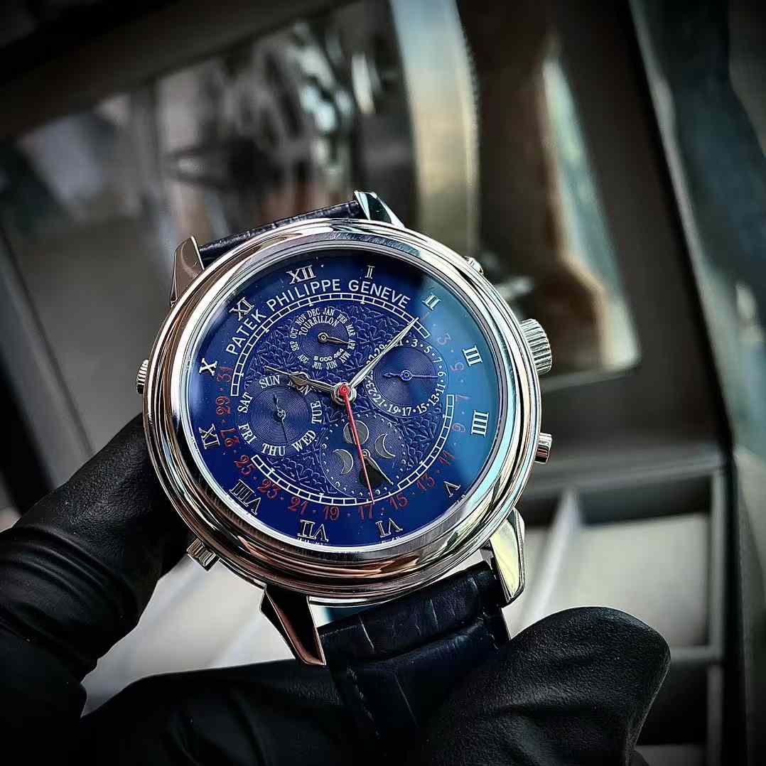 Patek Philippe Watch Silver - watch2073 - Image 3