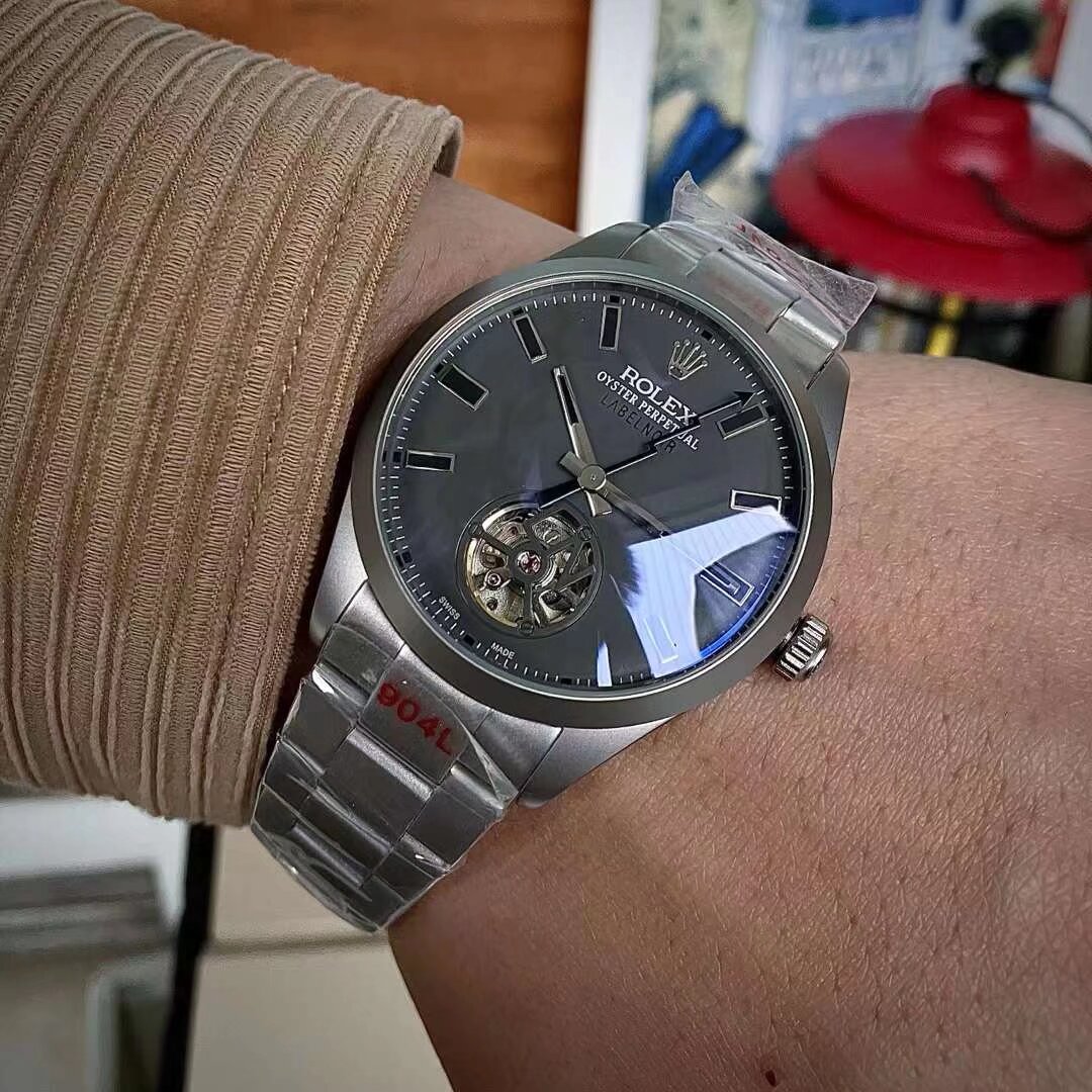 Rolex Watch 42mm Black - watch2099 - Image 3