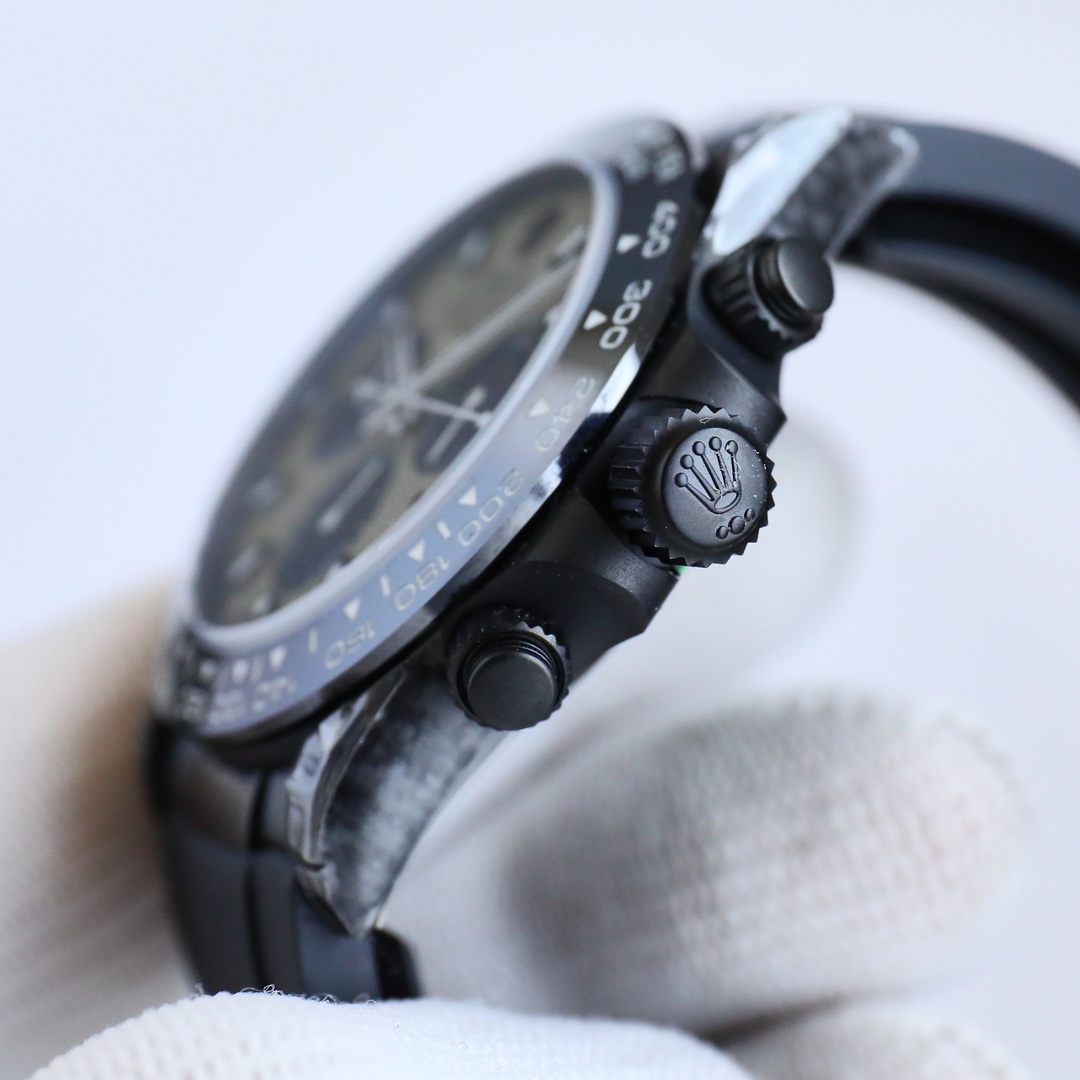 Rolex Daytona 40mm Black / Silver - watch0001 - Image 4