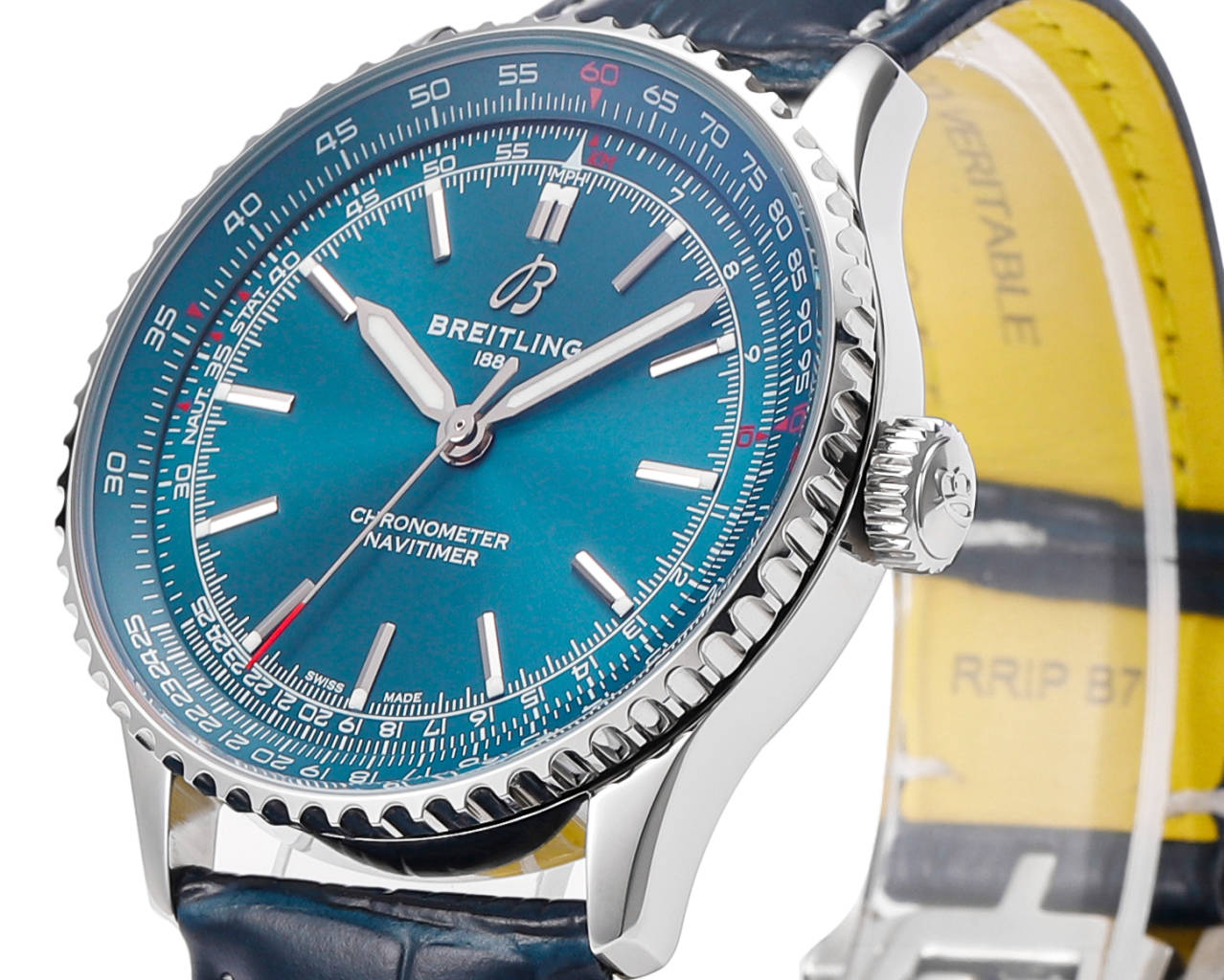Breitling Navitimer 41mm Silver - watch0025 - Image 4