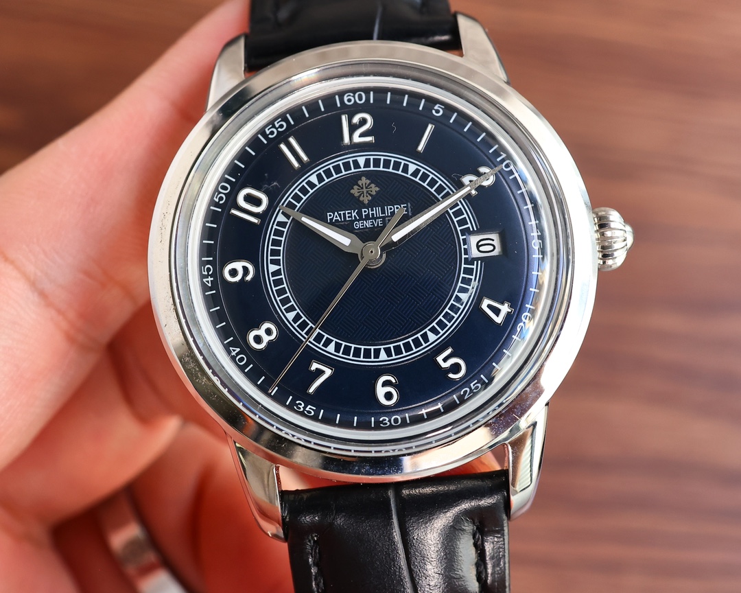 Patek Philippe Watch 40mm White / Gold - watch0036 - Image 4