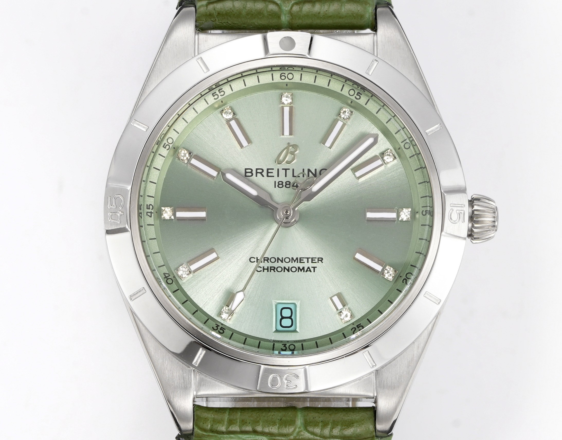 Breitling Watch 36mm Silver - watch0063 - Image 4