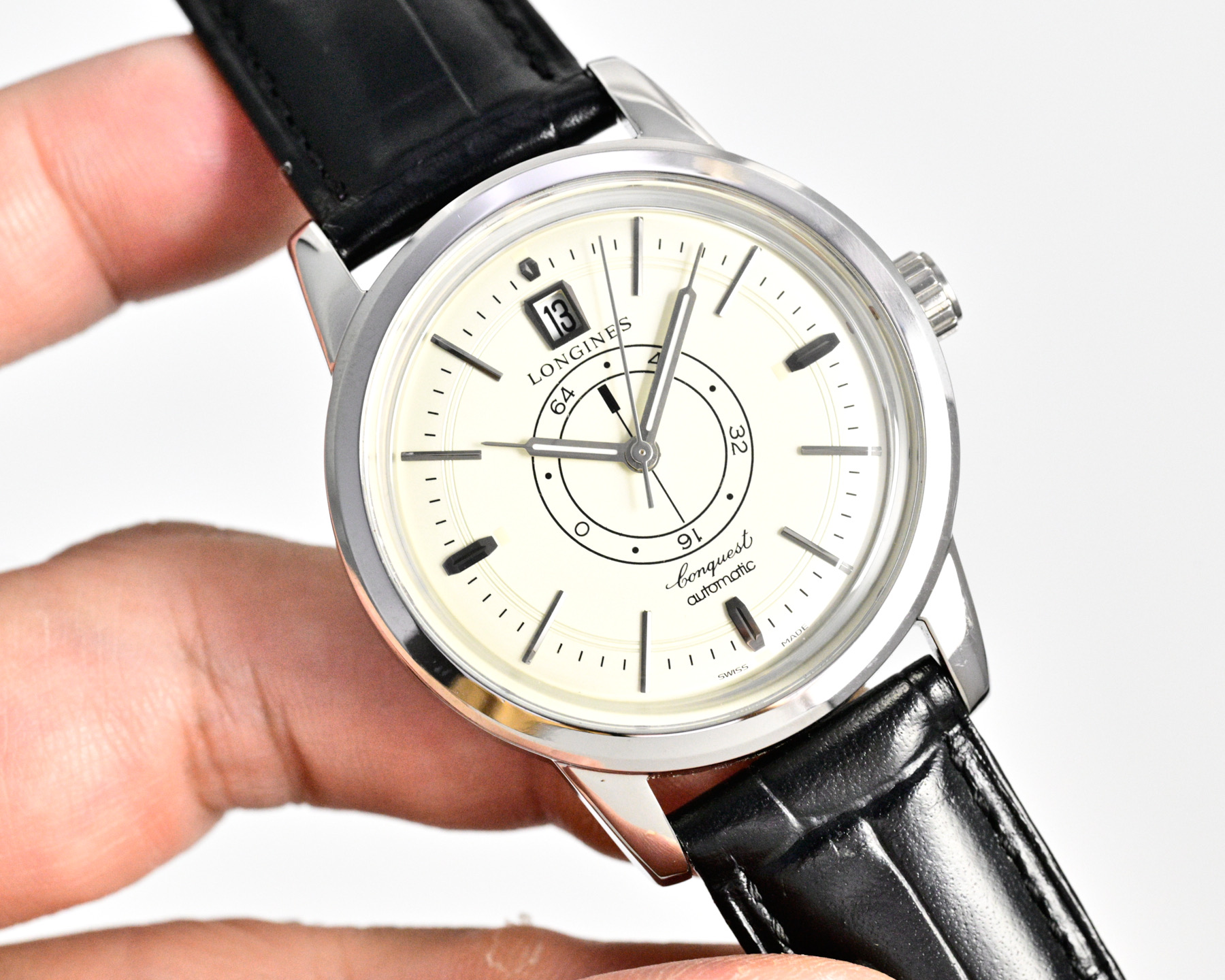 Longines Conquest 40mm White / Gold - watch0065 - Image 4
