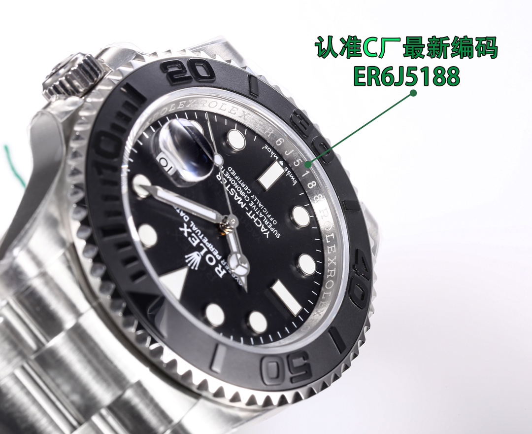 Rolex Yacht-Master 42mm Black / Blue - watch0066 - Image 4