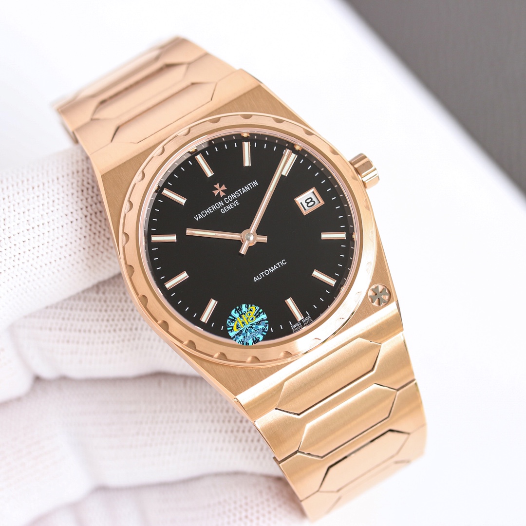 Vacheron Constantin Watch 37mm Gold / Rose Gold - watch0067 - Image 4