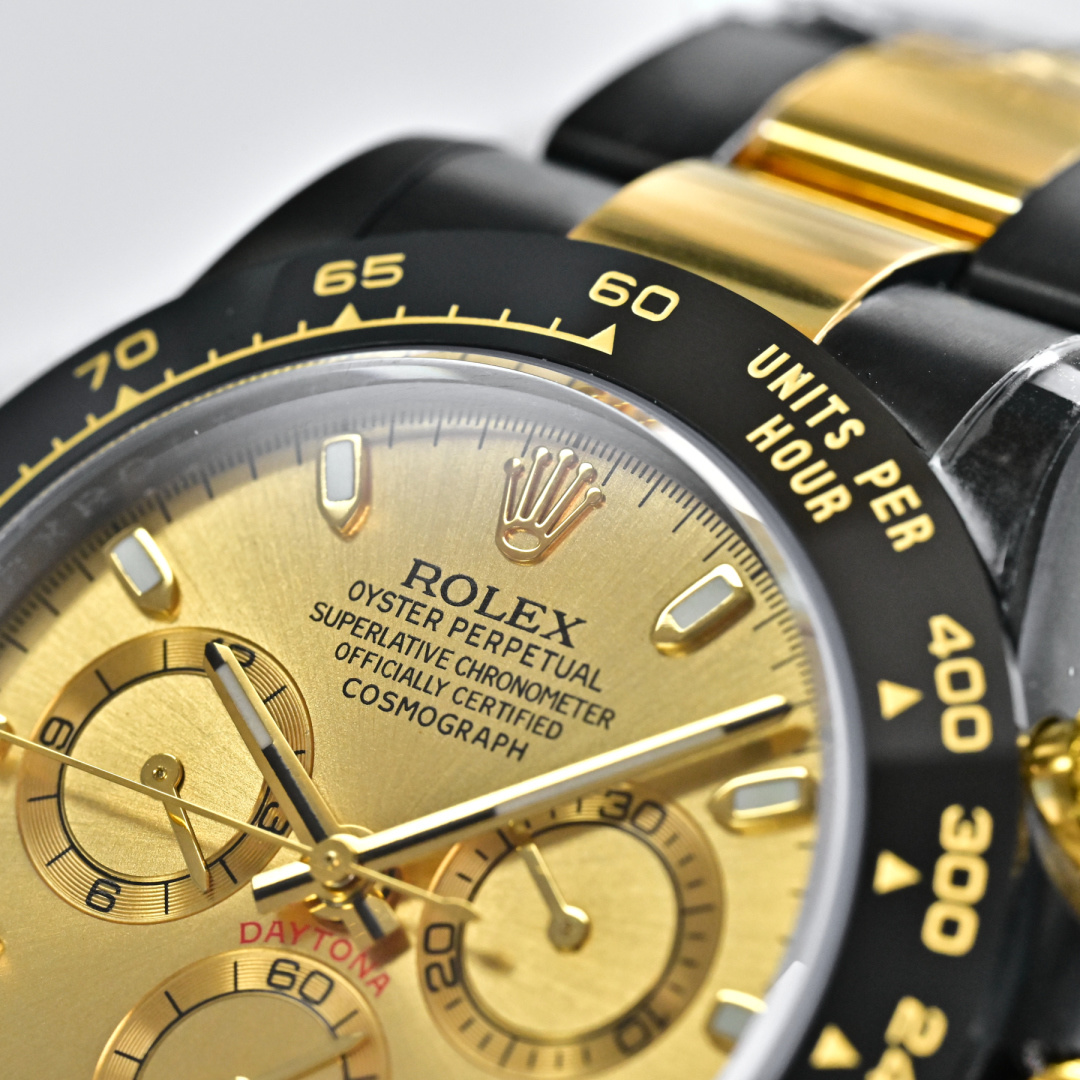 Rolex Daytona 40mm Black / Silver - watch0086 - Image 4