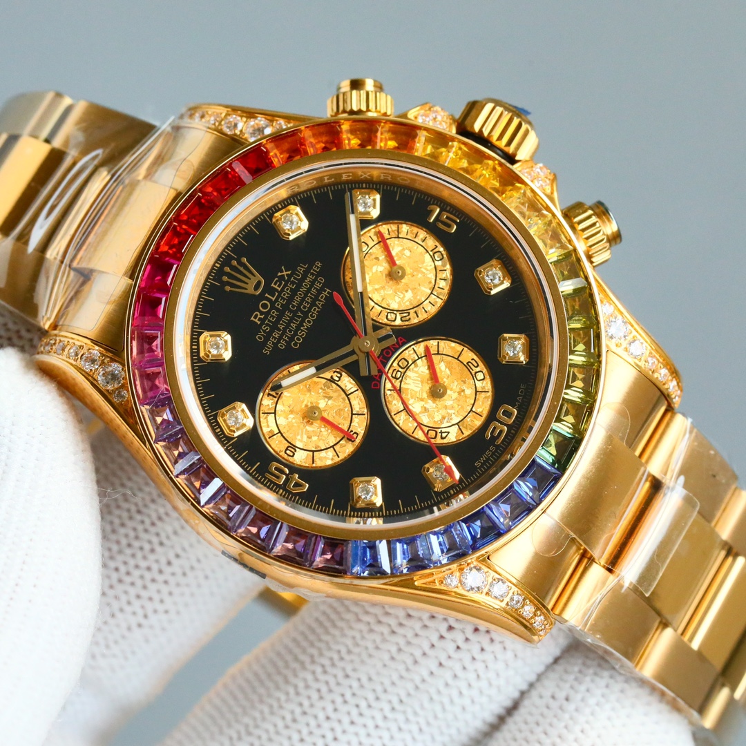 Rolex Daytona Gold / Rose Gold - watch0088 - Image 4