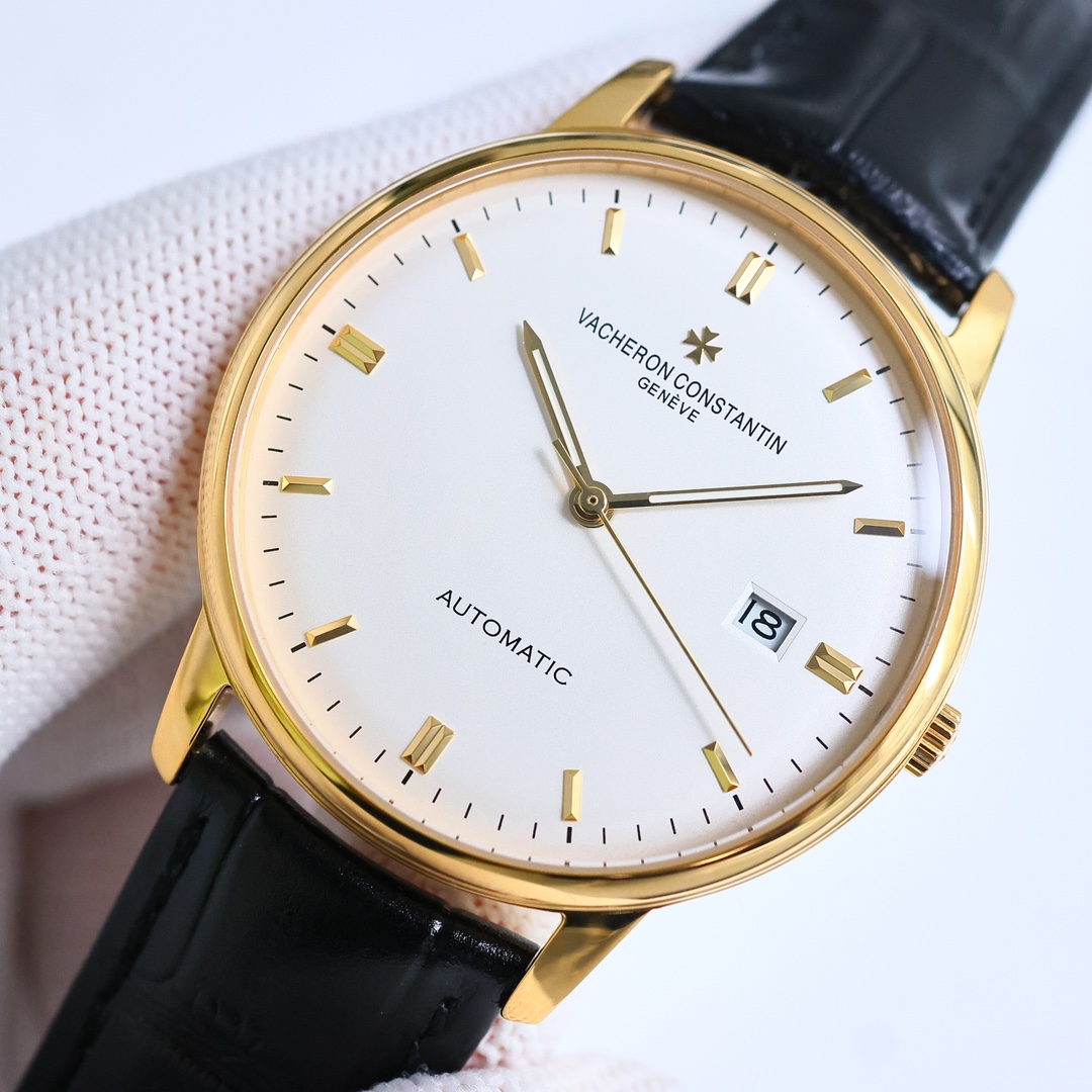 Vacheron Constantin Watch 40mm White / Gold - watch0095 - Image 4