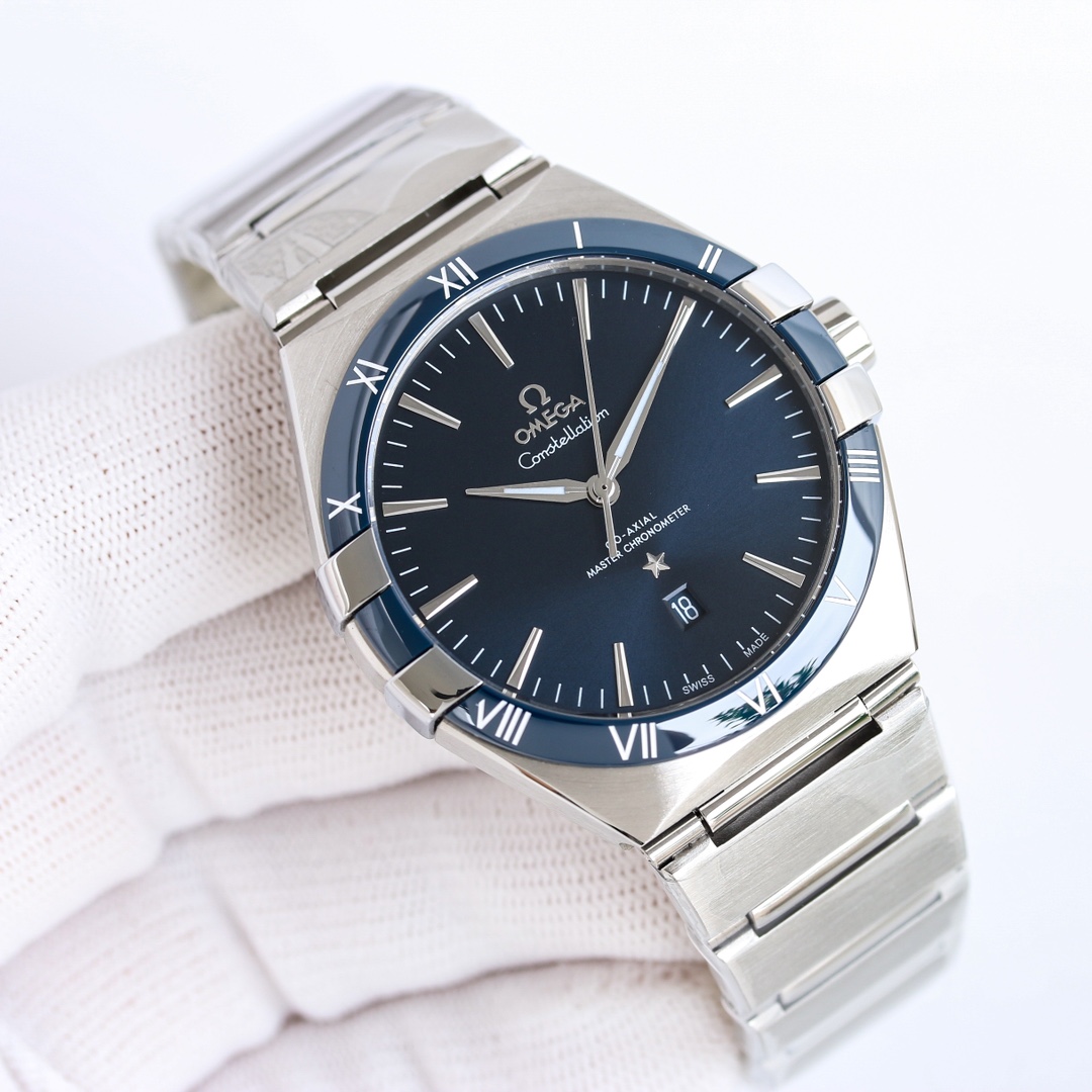 Omega Constellation 41mm Silver - watch0100 - Image 4