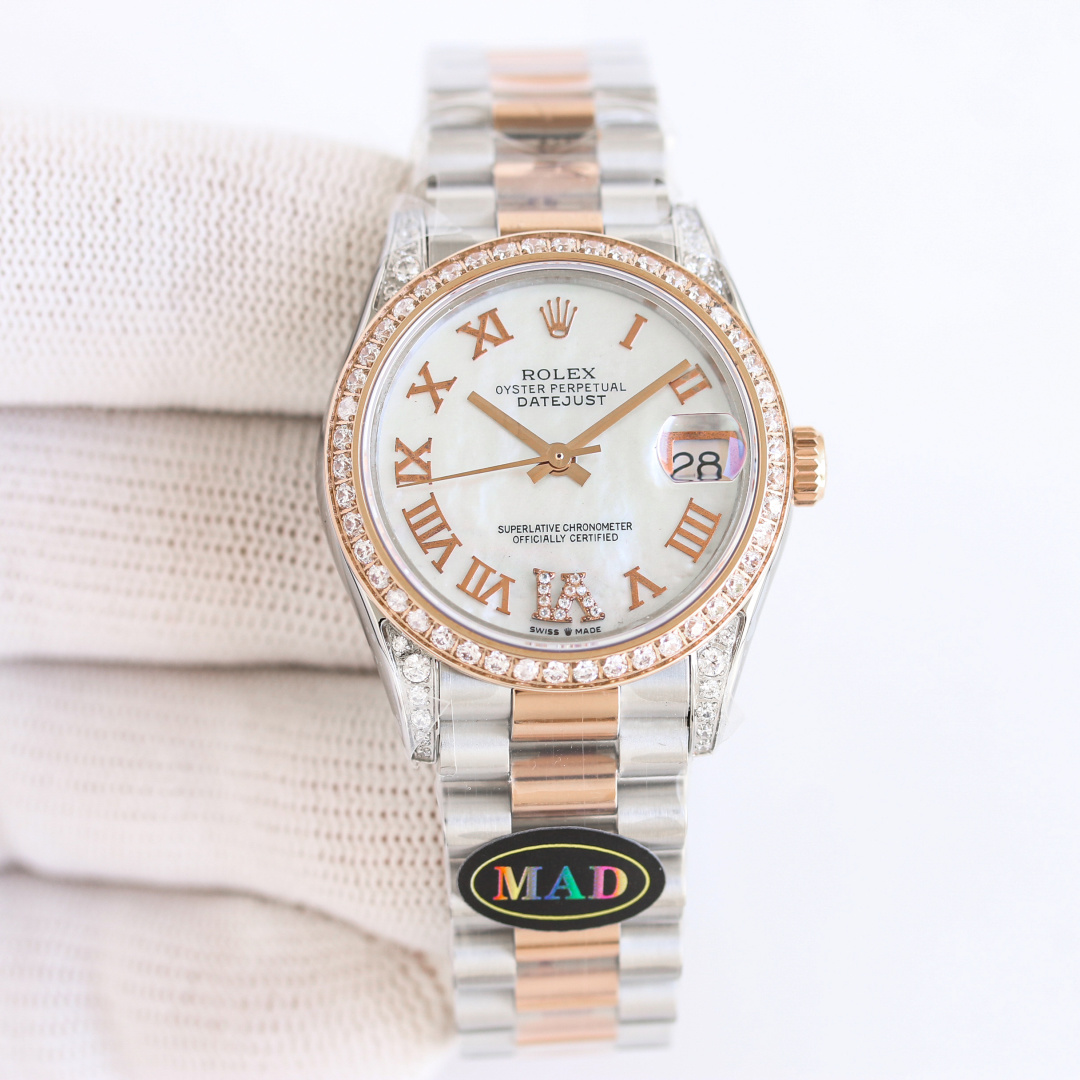 Rolex Datejust 31mm Silver - watch0102 - Image 4
