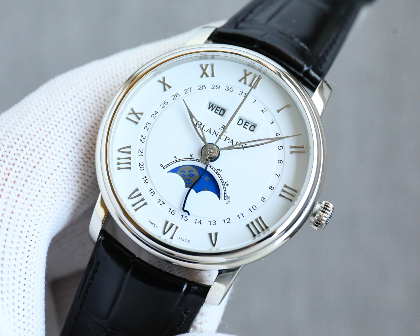Blancpain Watch 40mm White / Gold - watch0119 - Image 4