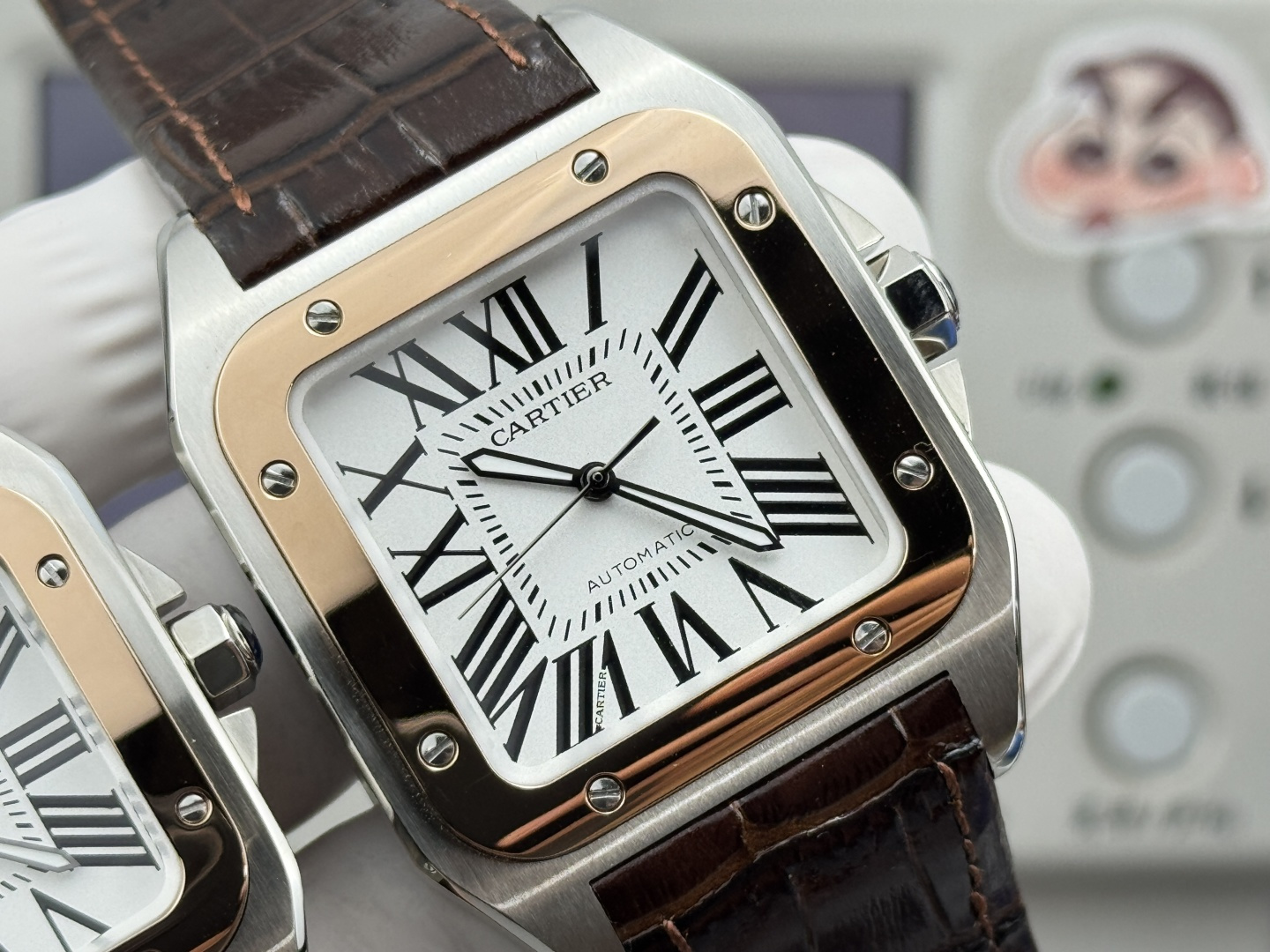 Cartier Santos 41.3mm - watch0163 - Image 4