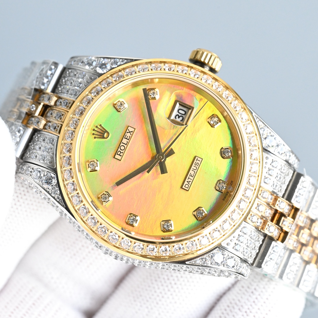 Rolex Datejust 41mm Silver - watch0190 - Image 4