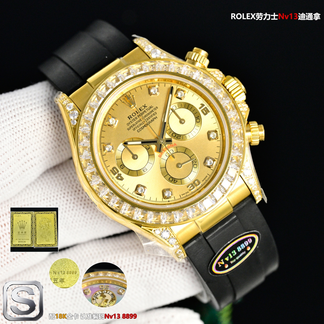 Rolex Daytona 40mm Silver - watch0202 - Image 4