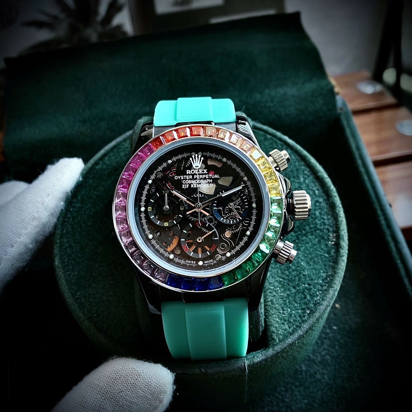 Rolex Daytona 43mm Silver - watch0209 - Image 4