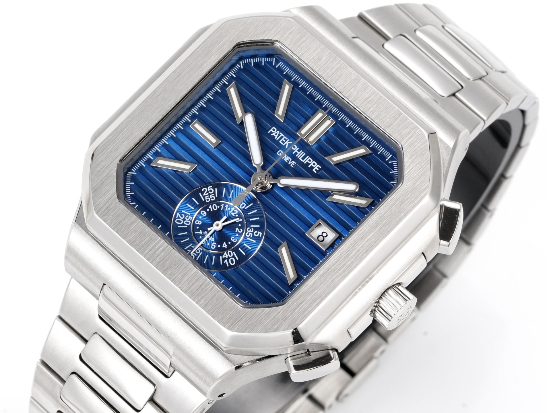 Patek Philippe Nautilus 44mm White - watch0222 - Image 4