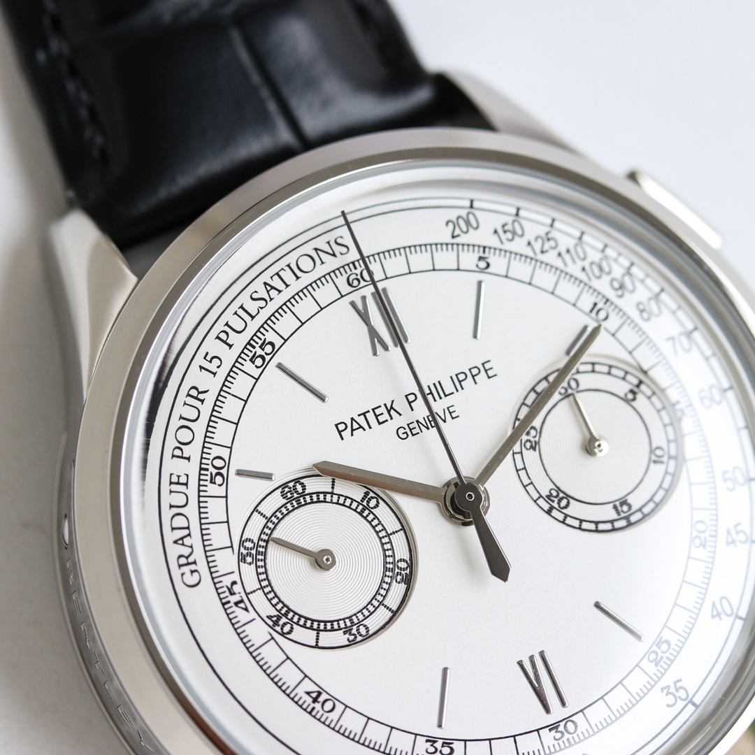 Patek Philippe Watch 42mm White / Gold - watch0234 - Image 4