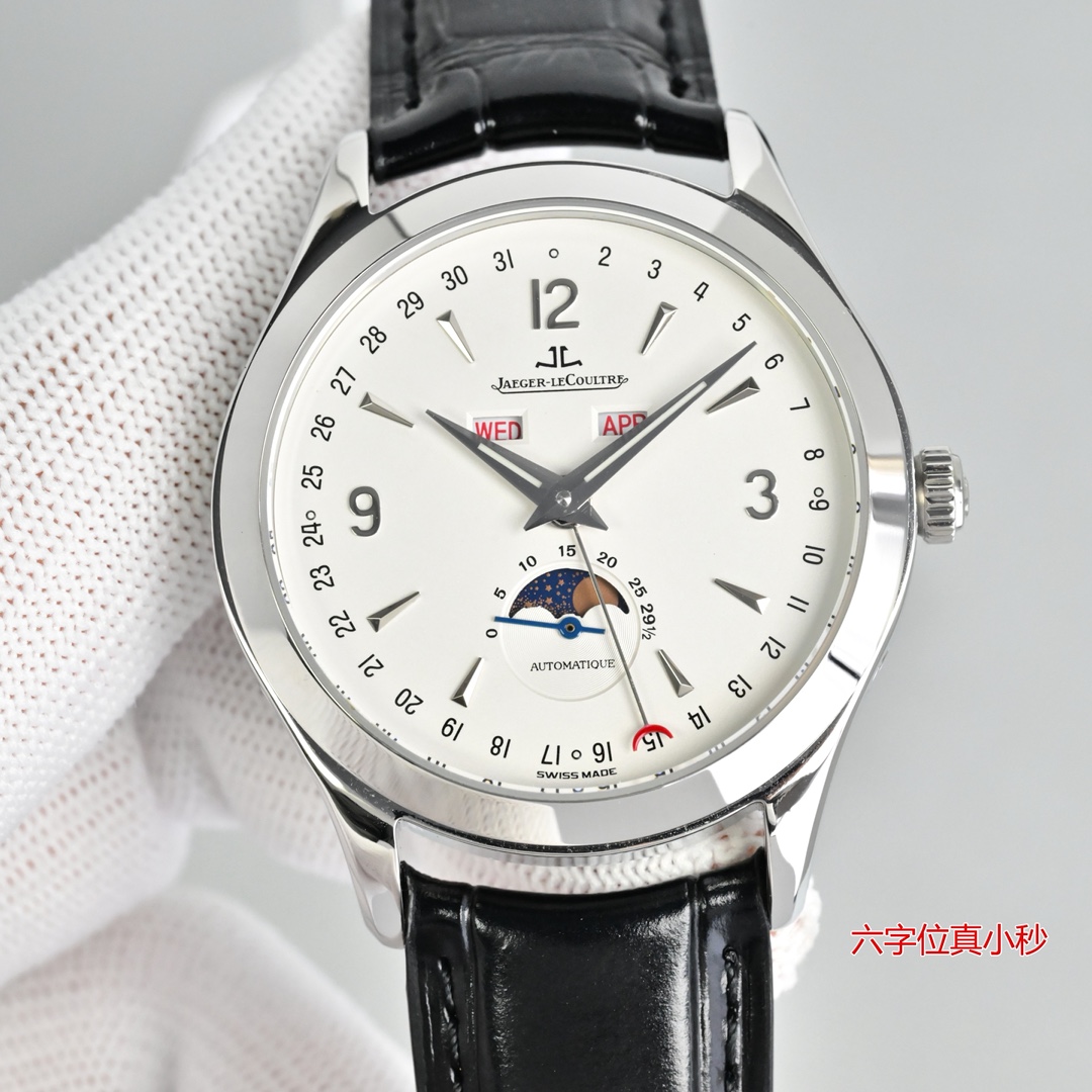 Jaeger-LeCoultre Watch 39mm White / Rose Gold - watch0254 - Image 4