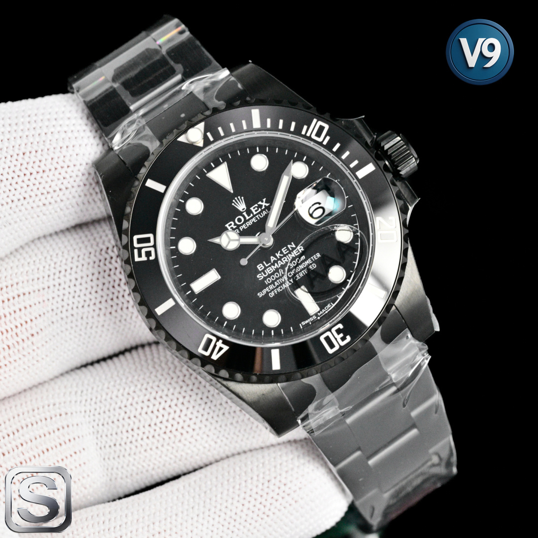 Rolex Submariner 40mm Silver - watch0258 - Image 4
