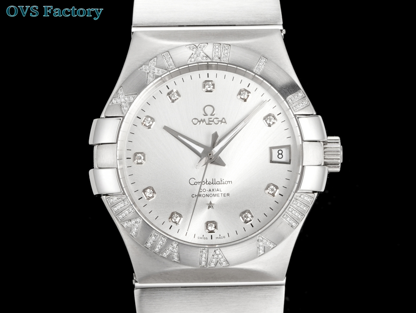 Omega Constellation 38mm White - watch0269 - Image 4