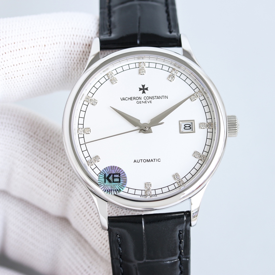 Vacheron Constantin Watch 40mm White / Gold - watch0301 - Image 4