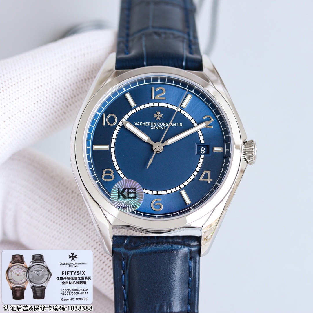 Vacheron Constantin Watch 40mm White / Gold - watch0302 - Image 4