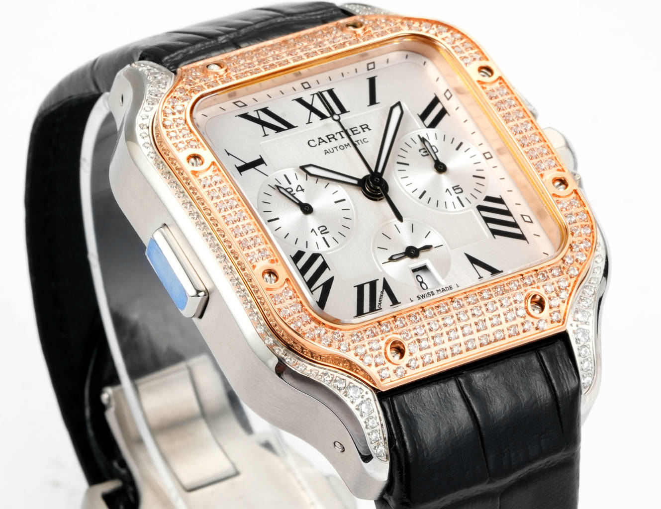 Cartier Santos 43.3mm - watch0369 - Image 4
