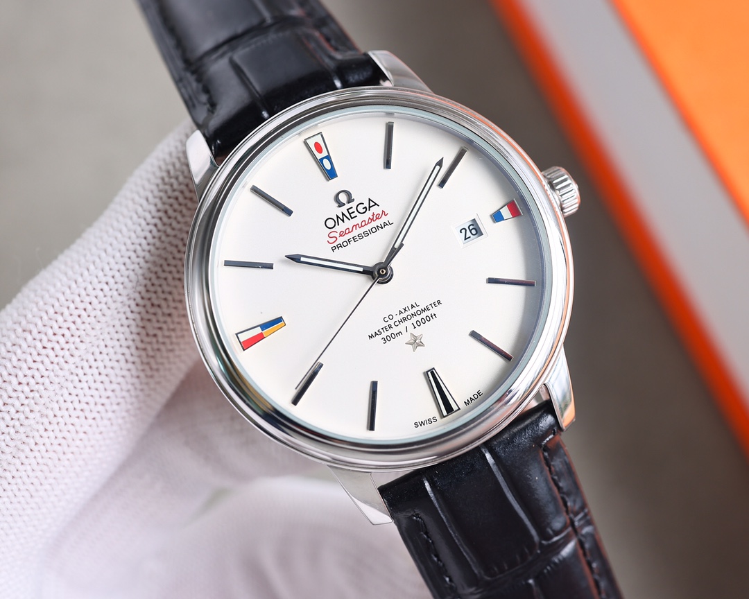 Omega De Ville 40mm Silver - watch0378 - Image 4