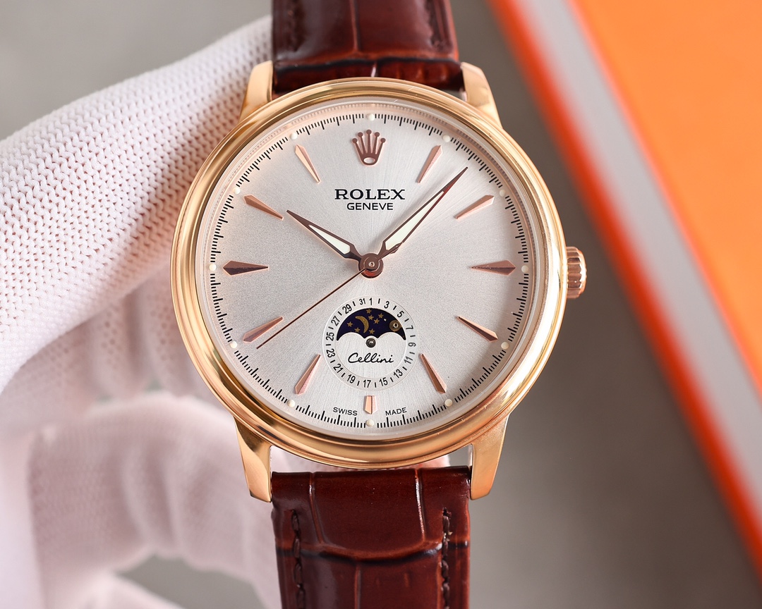 Rolex Watch 40mm Silver - watch0380 - Image 4