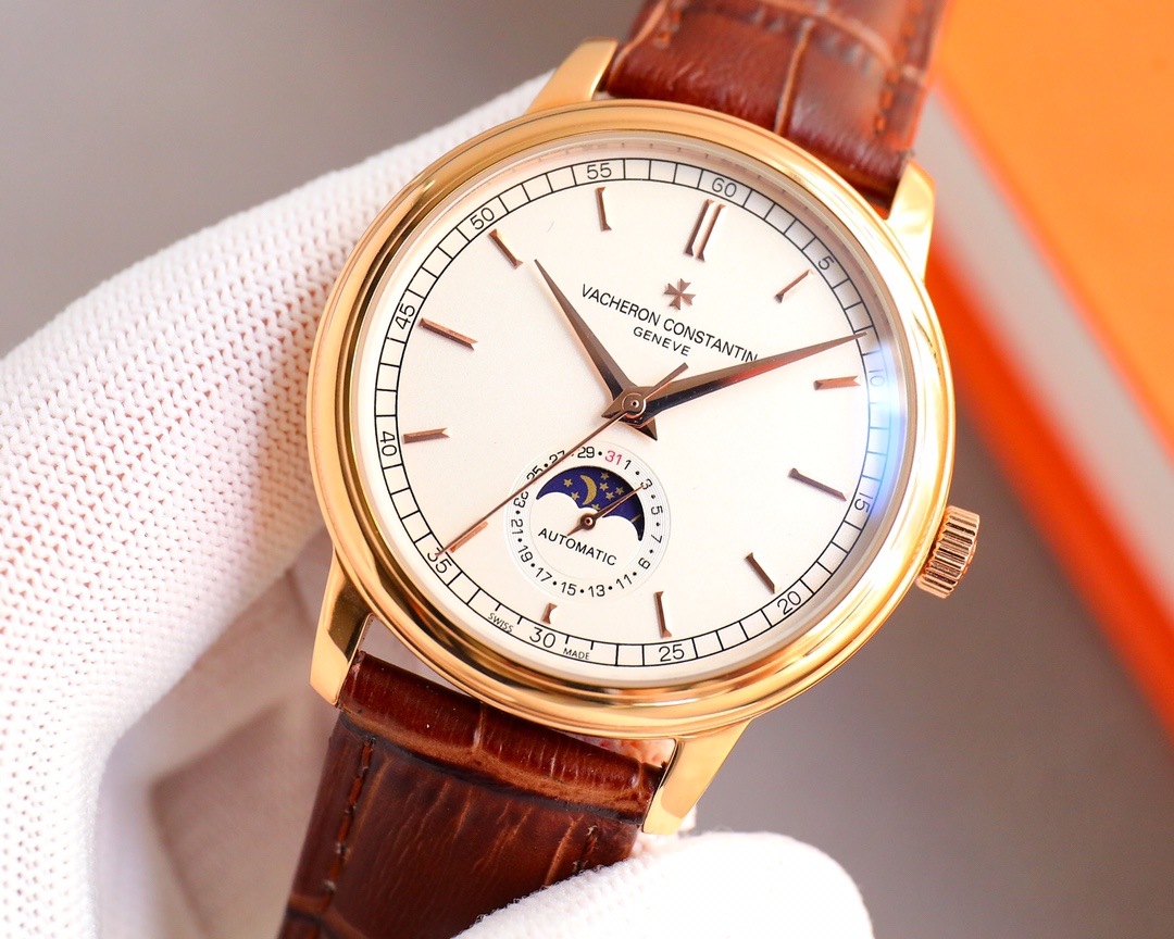 Vacheron Constantin Watch 40mm Silver - watch0382 - Image 4