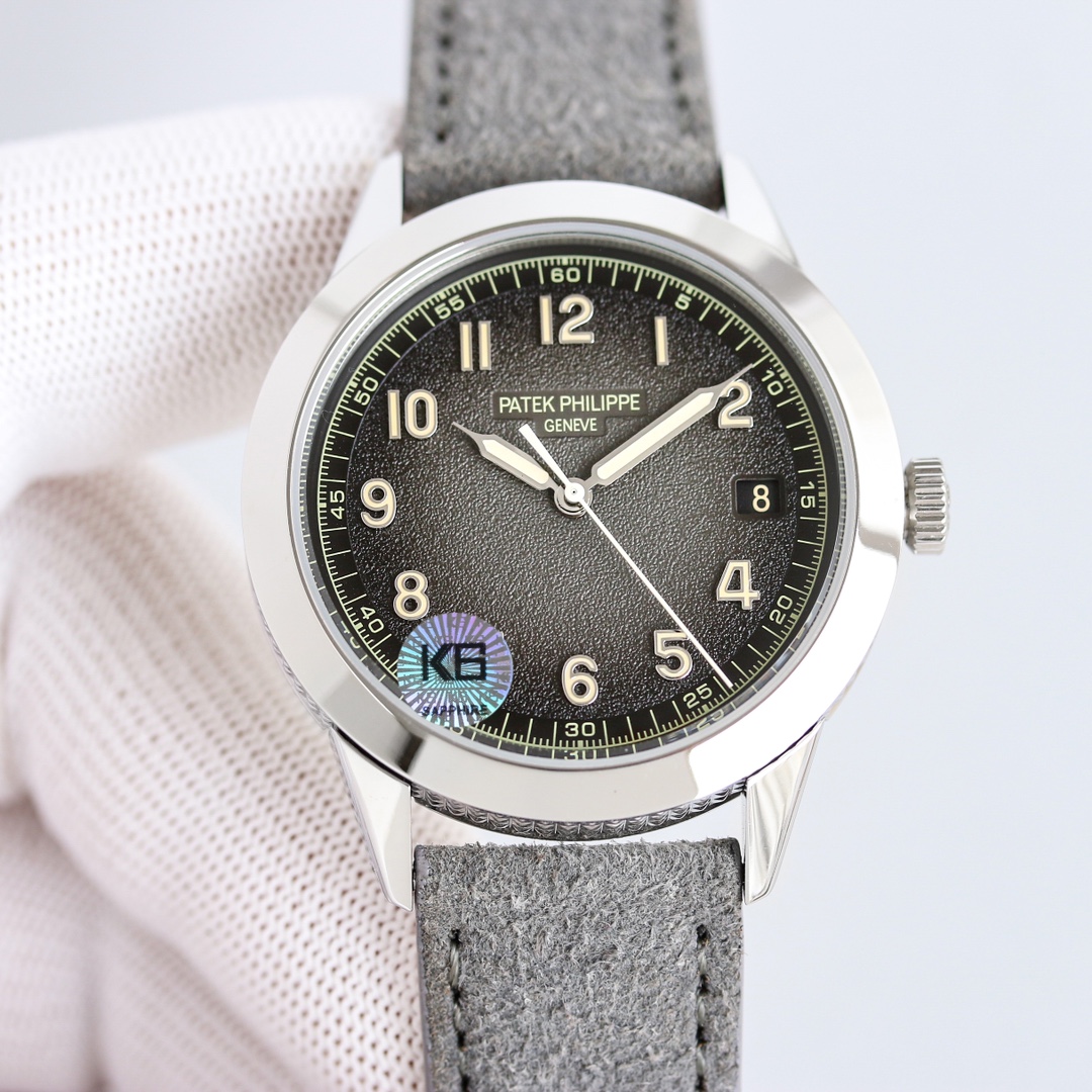 Patek Philippe Watch 40mm Black / Gray - watch0397 - Image 4