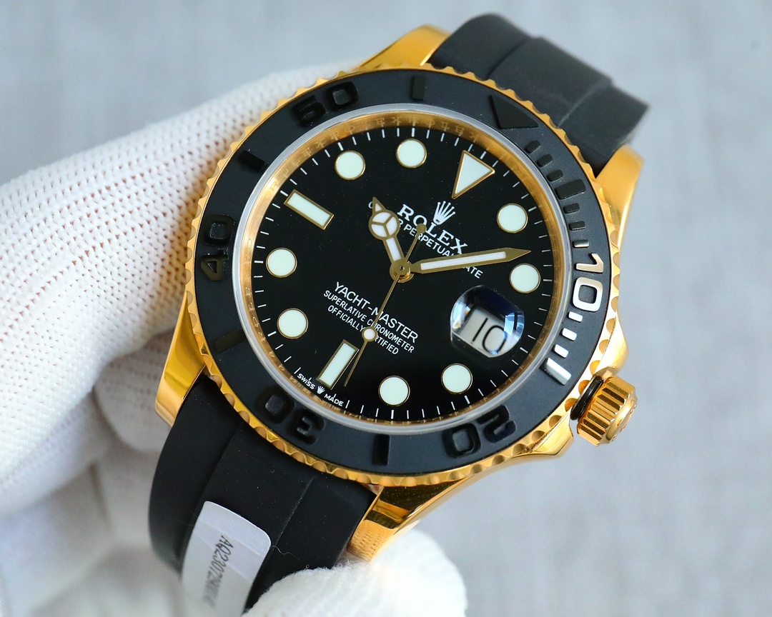 Rolex Yacht-Master 40mm Black - watch0412 - Image 4