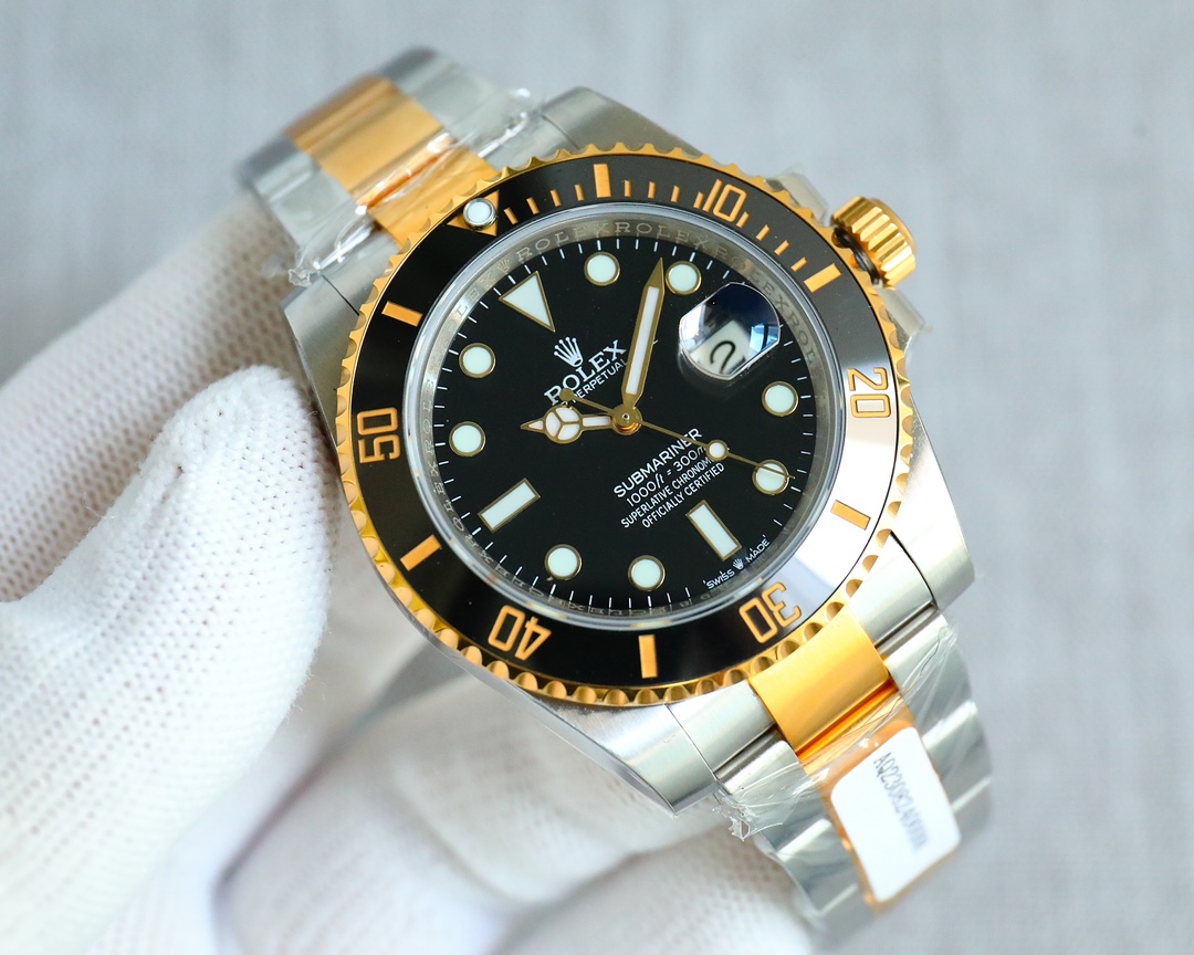 Rolex Submariner 41mm Black / Blue - watch0413 - Image 4