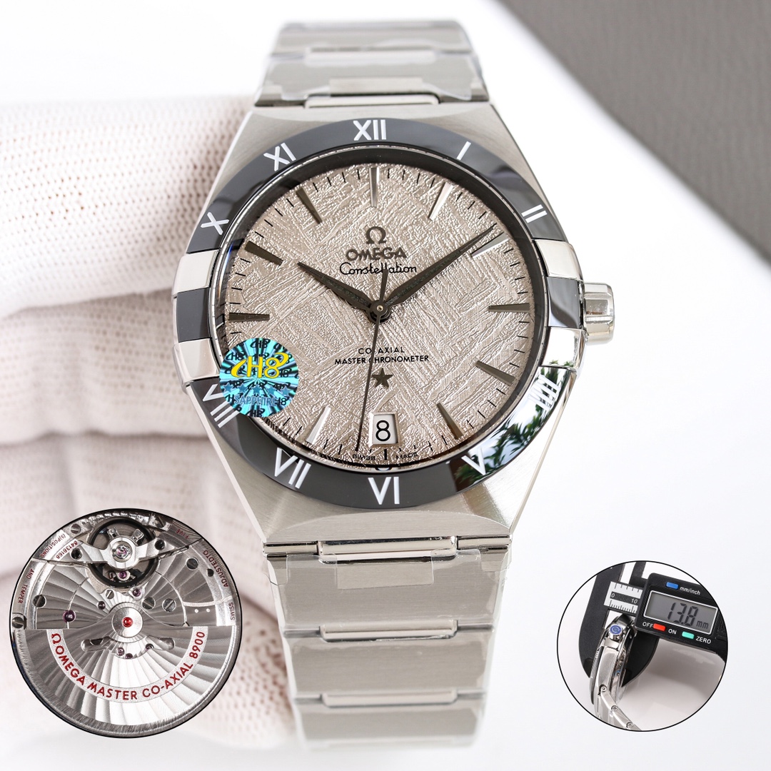 Omega Constellation 30mm White / Silver - watch0414 - Image 4