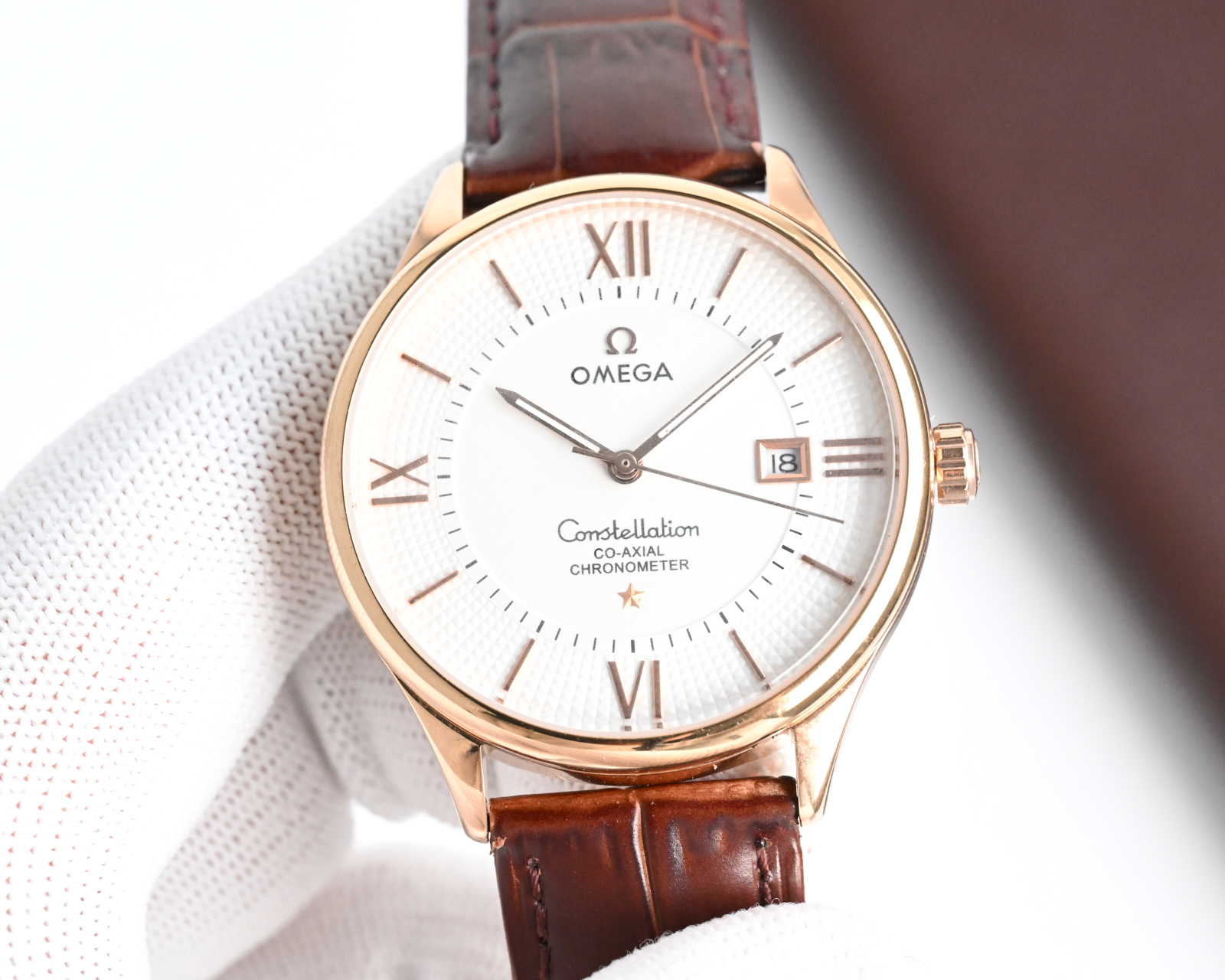 Classic Watch 40mm White / Rose Gold - watch0420 - Image 4